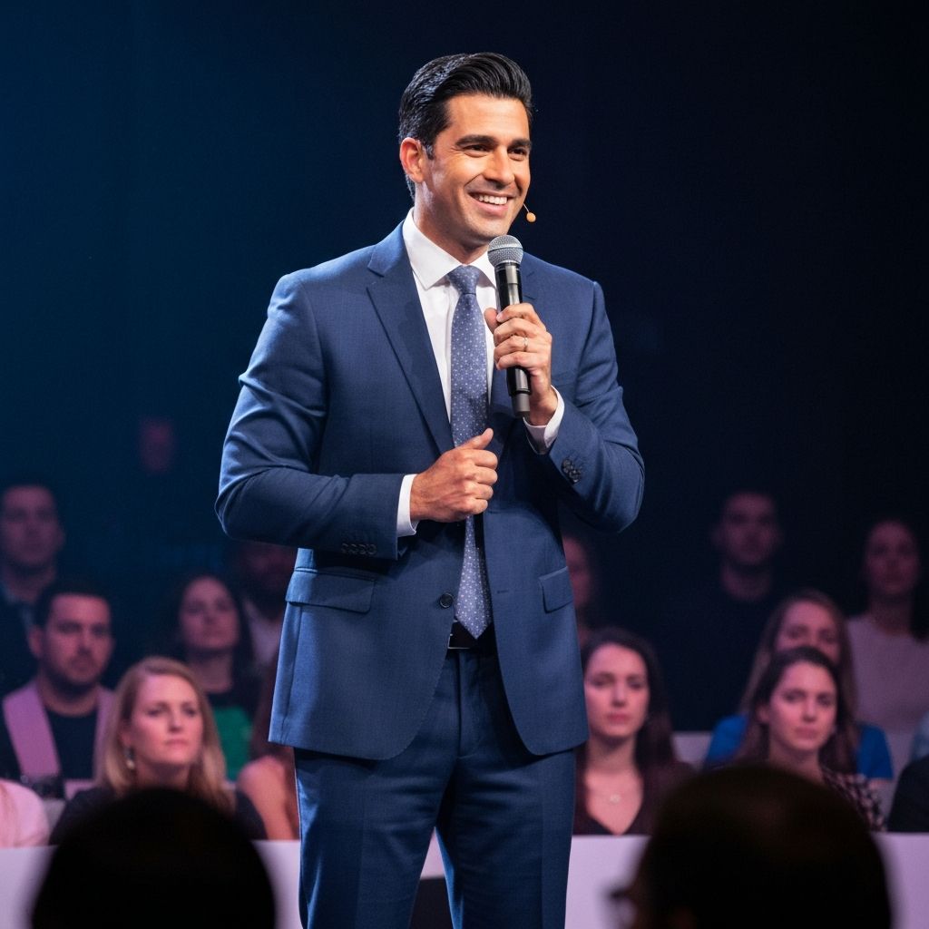 Motivational speaker moment