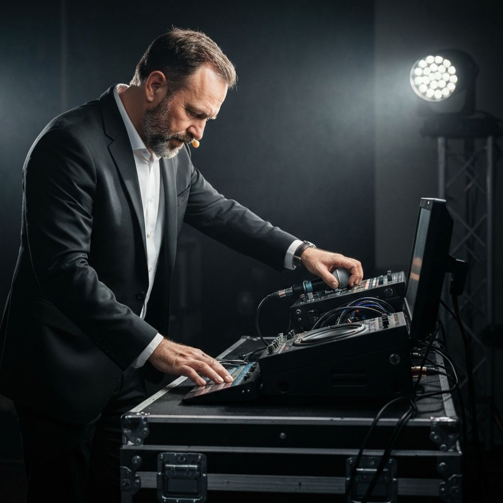 Behind the scenes preparation